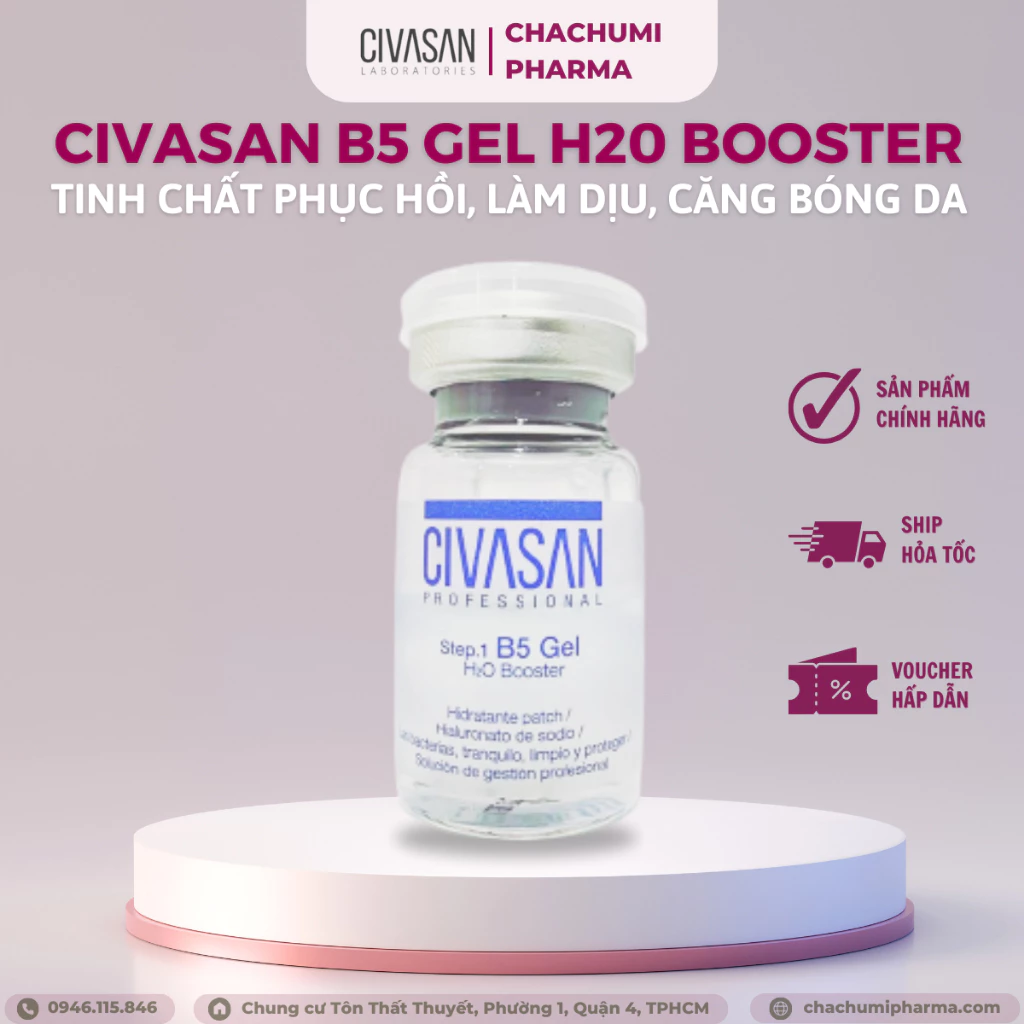 Tinh chất B5 Civasan phục hồi da 5ml