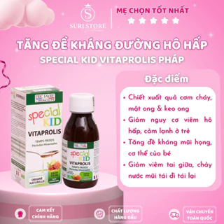 Tăng đề kháng giảm viêm đường hô hấp Special Kid Vitaprolis Pháp - 125ml