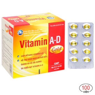 Viên uống Vitamin A - D Dược Phúc Vinh