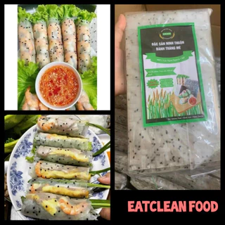 (500g) Bánh tráng nhúng mè đen Healthy đặc sản Phan rang cuốn tiện lợi