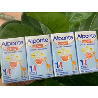 Sữa Pha Sẵn Alponte Grow (lốc 4 hộp 110ml)