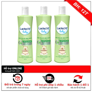 Sữa Tắm Gội Trẻ Em Lactacyd Baby Extra Milky Làm Sạch Dịu Nhẹ và Dưỡng Ẩm Vượt Trội 250ml/chai