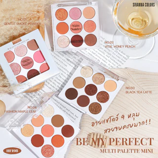 [From Thailand] Phấn Mắt 9 ô Sivanna Colors Be My Perfect Multi Palette Mini HF198