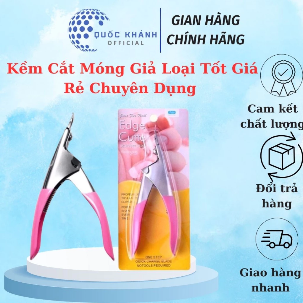 Kềm Cắt Móng Giả Loại Tốt Giá Rẻ Chuyên Dụng Cho Dân Làm Móng