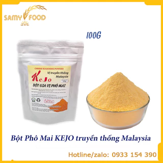 [100g] Bột Phô Mai KEJO Loại ngon vị truyền thống Malaysia