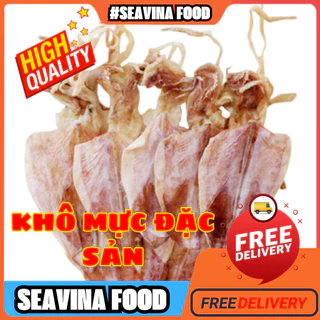 [70 CON 1KG] KHÔ MỰC NGON DÀY ĐẶC SẢN CÀ MAU - TÚI 500gr HÚT CHÂN KHÔNG