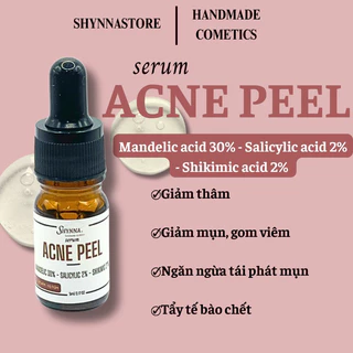 Tẩy da chết hoá học giúp làm mờ thâm, ngăn ngừa giảm mụn Mandelic 30% + BHA 2% + Shikimic 2% - Home Peel 5ml