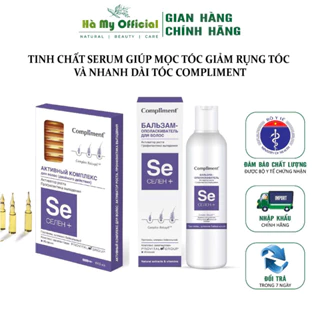 Tinh chất serum - xịt tóc giúp mọc tóc giảm rụng tóc và nhanh dài tóc Compliment SE SELEN+