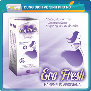 Dung dịch Vệ sinh Phụ nữ EvaFresh 100ml Làm Sạch Dịu Da, Ngăn Ngừa Vi Khuẩn