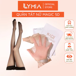 Quần tất giấy da chân siêu mỏng nữ Magic 5D tàng hình siêu mỏng, siêu trong QT14