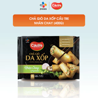 [HCM] Chả giò Cầu Tre da xốp - Chả giò chay 400g (Thực phẩm Chay)