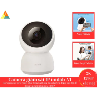 Bản quốc tế 2k 1296p Camera ip Imilab A1 xoay 360 độ