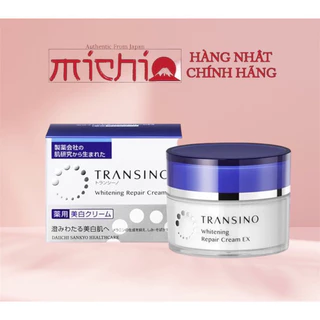 [Mẫu mới] Kem dưỡng trắng da nám, tàn nhang ban đêm transino whitening EX 35g