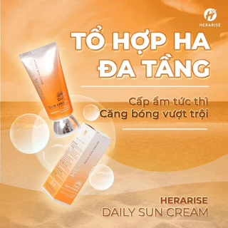 Kem chống nắng kiềm dầu cho da dầu mụn Hera Rise Daily SunCream UVB UVA SPF 50+