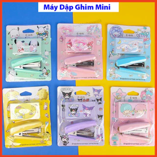 Máy Dập Ghim Bằng Tay Mini G15 Nhiều Hình Cute, Kẹp Ghim Bấm Giấy Số 10 Dễ Thương Cho Học Sinh Và Văn Phòng