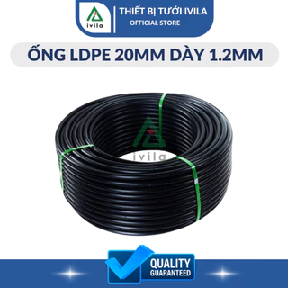 Cuộn 200m ống nước LDPE 20*1.2mm Dekko -Ống nước PE phi 20- Chất liệu 100% nhựa PE nguyên sinh độ bền cao, chịu nắng mưa