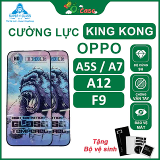 Kính cường lực kingkong full màn cho Oppo A5s / A7 / F9 / A12