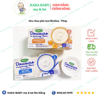 [Nội địa Pháp] Sữa chua phô mai Bledina cho bé 6m+ (lốc 4 hũ)