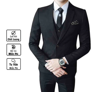 Bộ vest nam cao cấp Hàn Quốc, Áo Blazer nam mẫu 1 cúc, Chuẩn form dáng đẹp - ZAMAN