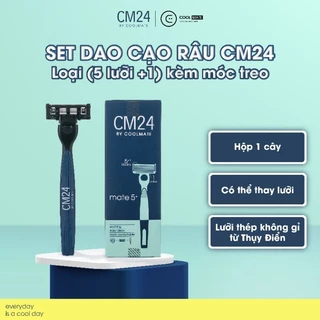 💎[XẢ] Dao cạo râu CM24 dao cạo râu 5 lưỡi +1