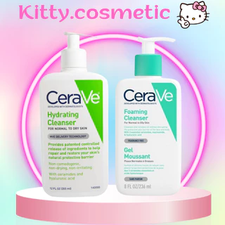 Sữa rửa mặt Cerave Foaming Cleanser, Hydrating Cleanser, SA Cleanser Dung tích 236ML