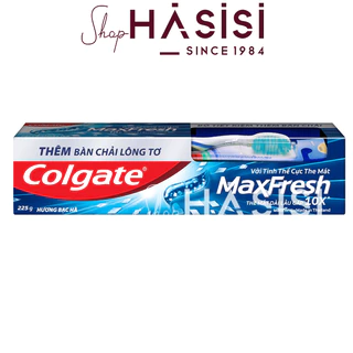 Kem Đánh Răng COLGATE - Maxfresh Với Tinh Thể Cực The Mát 225g~230g (Kèm KM)