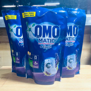 Nước giặt OMO matic 412g máy giặt cửa trước ( hàng khuyến mãi )