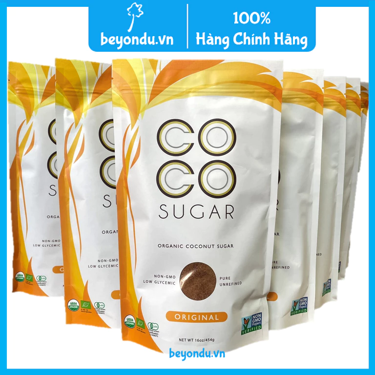 Đường dừa hữu cơ PT COCO SUGAR 454g - Organic Coconut Sugar