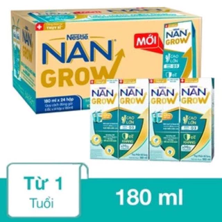 Sữa nan nước thùng 24 hộp+8 hộp 180ml- date mới 11/24- có ship siêu tốc HCM)0