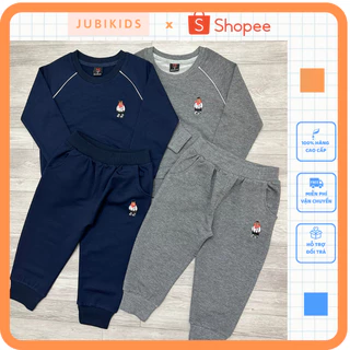 Đồ bộ dài tay thu đông cho bé trai và gái 10-30kg Jubikids