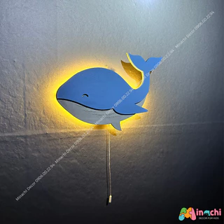 Đèn ngủ Led decor trang trí phòng ngủ, thiết kế chi tiết nổi 3D MNC-012