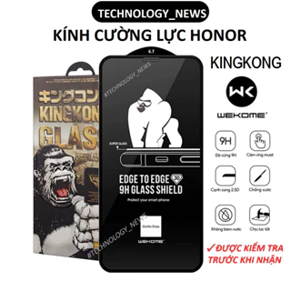 Cường lực KINGKONG Honor X5 plus X6a X7a A8a siêu mượt siêu cứng hạn chế bám vân tay kính full màn hình