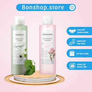 Nước hoa hồng Mamonde Toner 250ml - Tonner hoa hồng cấp ẩm, kiềm dầu, se khít lỗ chân lông cao cấp