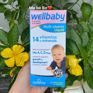 Vitamin tổng hợp Wellbaby UK cho bé . Hàng Ship Air