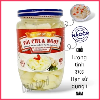 Tỏi Chua Ngọt Vasifood 370gram - Món ngon quê nhà ( Hàng Việt Nam xuất khẩu)