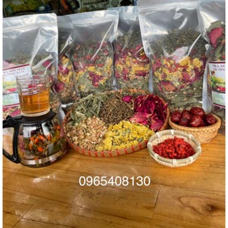 [FReeShip] Trà SƠn Mật Hồng Sâm Túi Zip Sang Trọng Mix 9 Vị ( Tây Bắc Food )