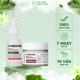 Combo Serum và Kem Dưỡng Dưỡng Trắng MEDIPEEL Glutathione 600 White