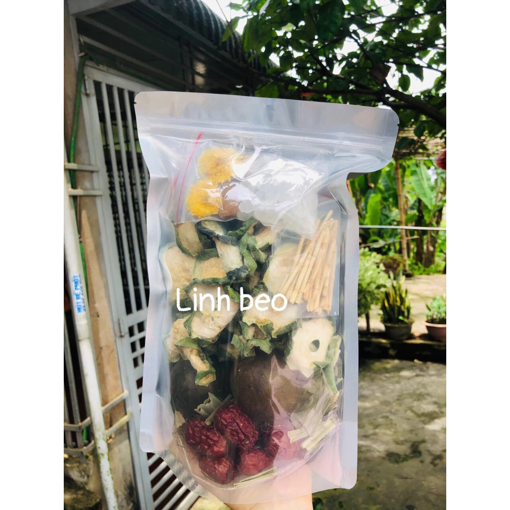 Sét trà bí đao hạt chia size lớn nấu 8-9 lít nước