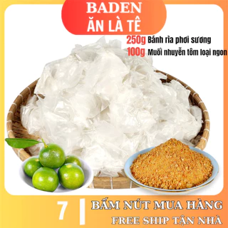 Bánh tráng phơi sương rìa - Túi 500g dẻo mềm cực ngon giá cực kỳ ưu đãi tại xưởng chuyên sỉ bánh tráng BADEN