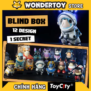 Mô hình Toycity Froyo Career Series Blind Box Chó Bulldog - Hộp mù chính hãng