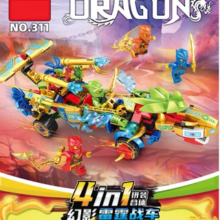 Đồ chơi lắp ráp Ninjago BỌ CẠP BIẾN HÌNH XE MÁY ĐẠI CHIẾN