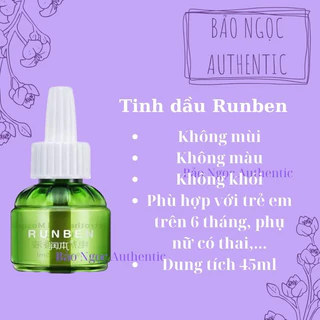 Tinh dầu đuổi muỗi runben