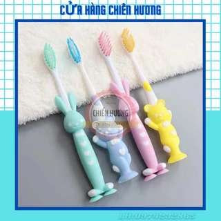 Set 4 Chiếc Bàn Chải Trẻ Em Hình Ngộ Nghĩnh