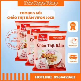 Cháo Vifon vị thịt bằm combo 5 gói