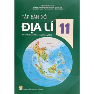 Sách - Tập Bản Đồ Địa Lí 11 - Màu