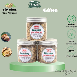 Viên vụn ngậm gừng gió hộp 150gram khắc tinh viêm họng, cảm lạnh chống,đầy hơi, say xe-Tiệm trà thiên nhiên