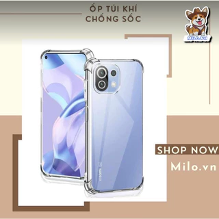 Ốp lưng túi khí cho Xiaomi Mi 11 lite chống sốc chống va đập