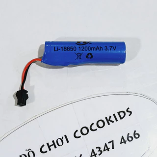 Pin sạc cho đồ chơi Li ion 18650 / 1200mAh (3.7V 4.44 wh)