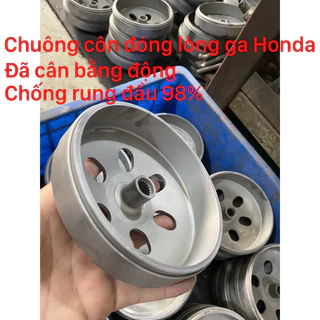 Chuông côn xe ga đóng lòng gang ( đã cân bằng động ) chống rung đầu 98%  , tăng tốc độ xe