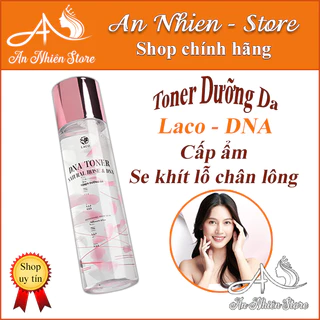 Toner cấp ẩm , se khít lỗ chân lông , kiểm soát dầu , cân bằng PH Laco – DNA Toner Natural Rose & DNA